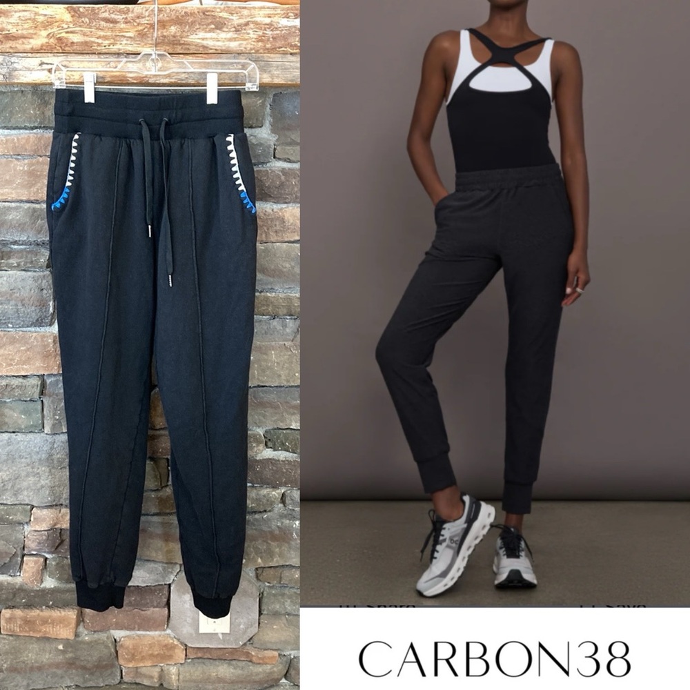 Carbon38 Niya Organic Terry Jogger Track Pants